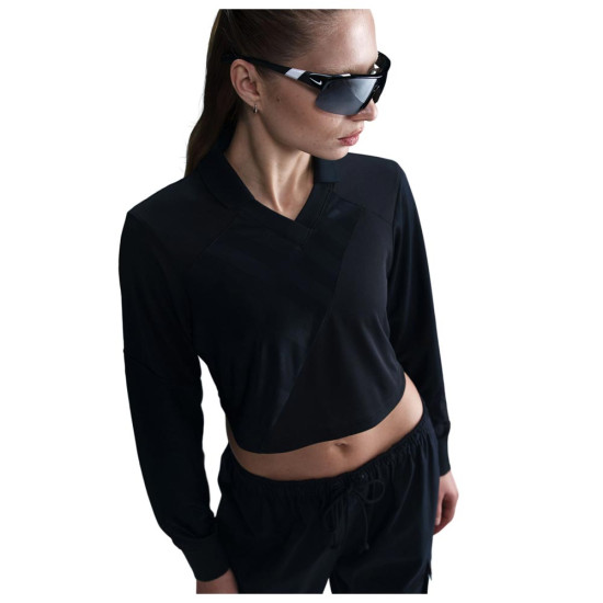 Nike Γυναικεία μακρυμάνικη μπλούζα Sportswear Street Crop Jersey